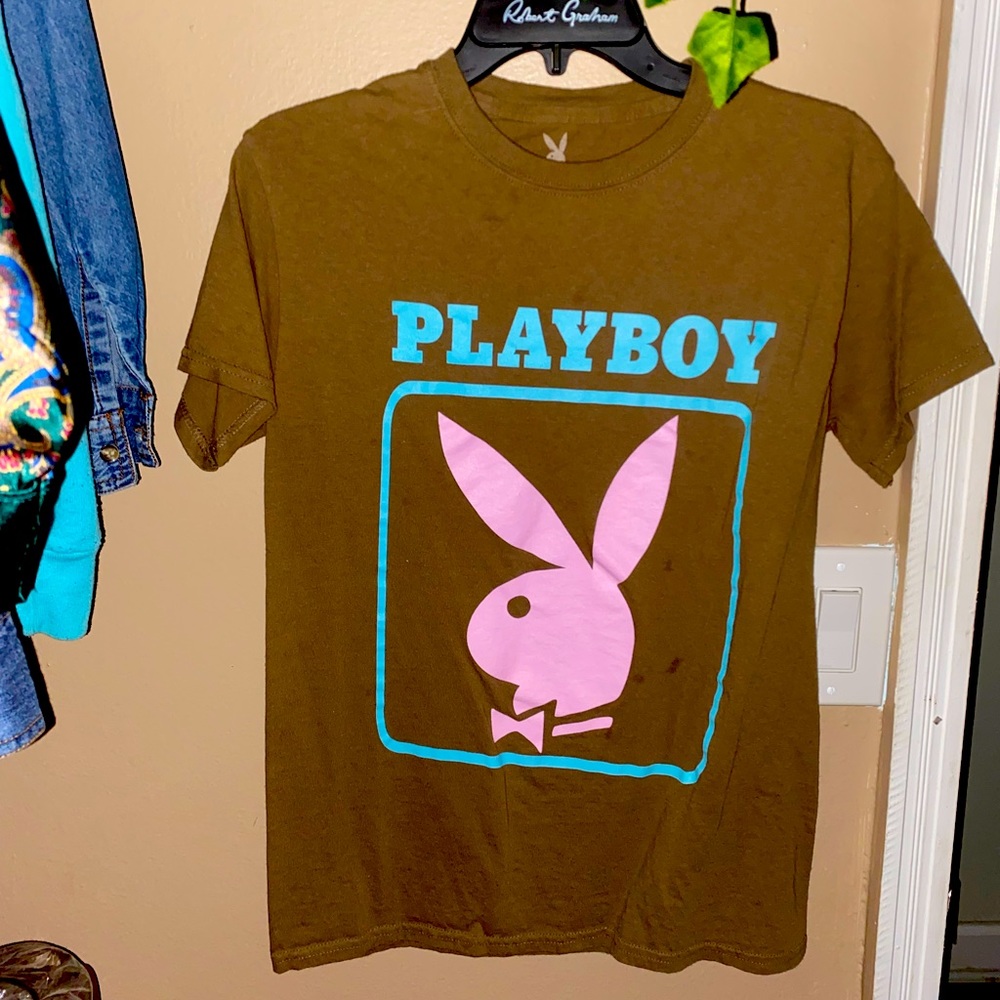 Brown Playboy Collection T-shirt